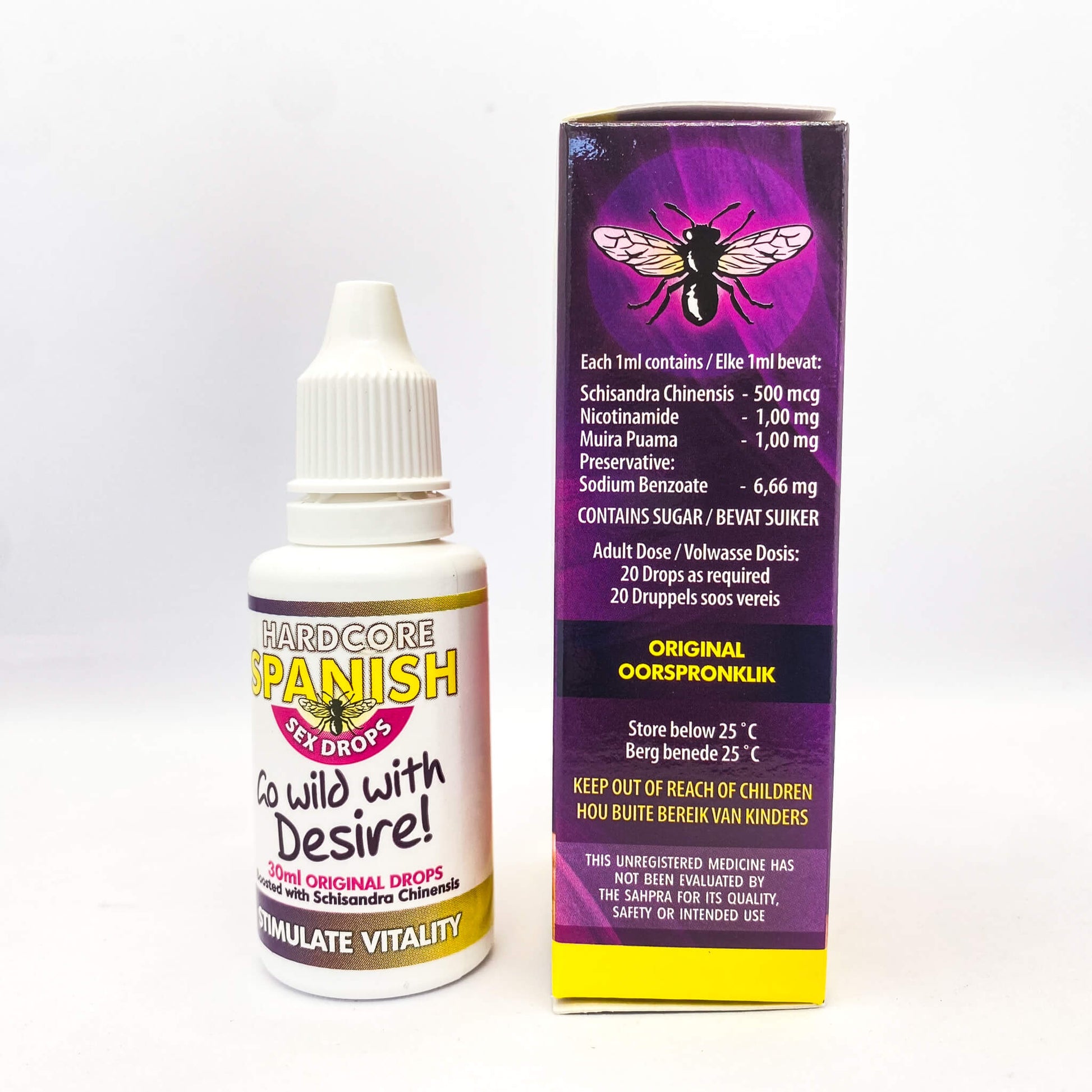 Hardcore Spanish Sex Drops (30ml) | 4Play Essentials