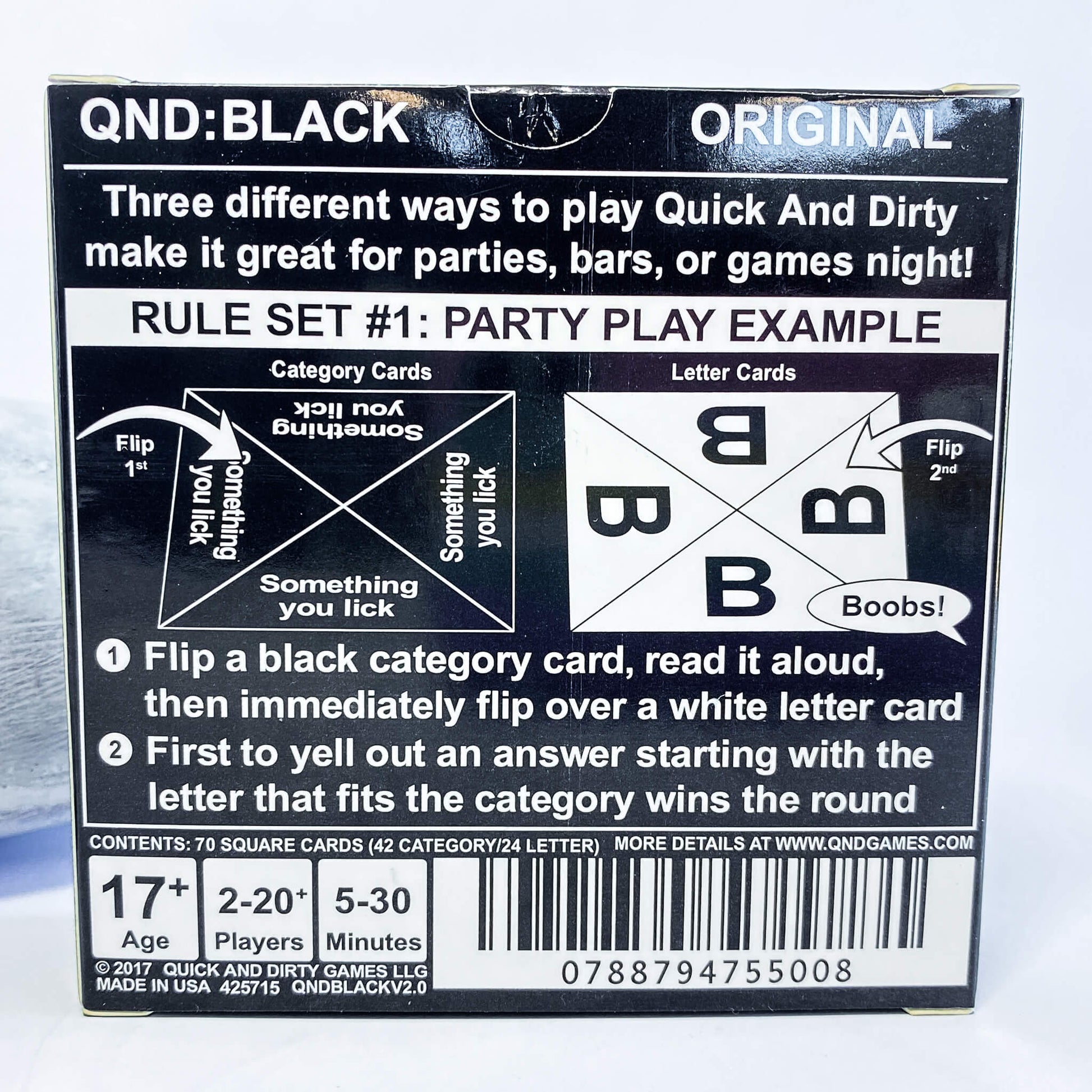 Quick and Dirty Card Game | 4Play Essentials