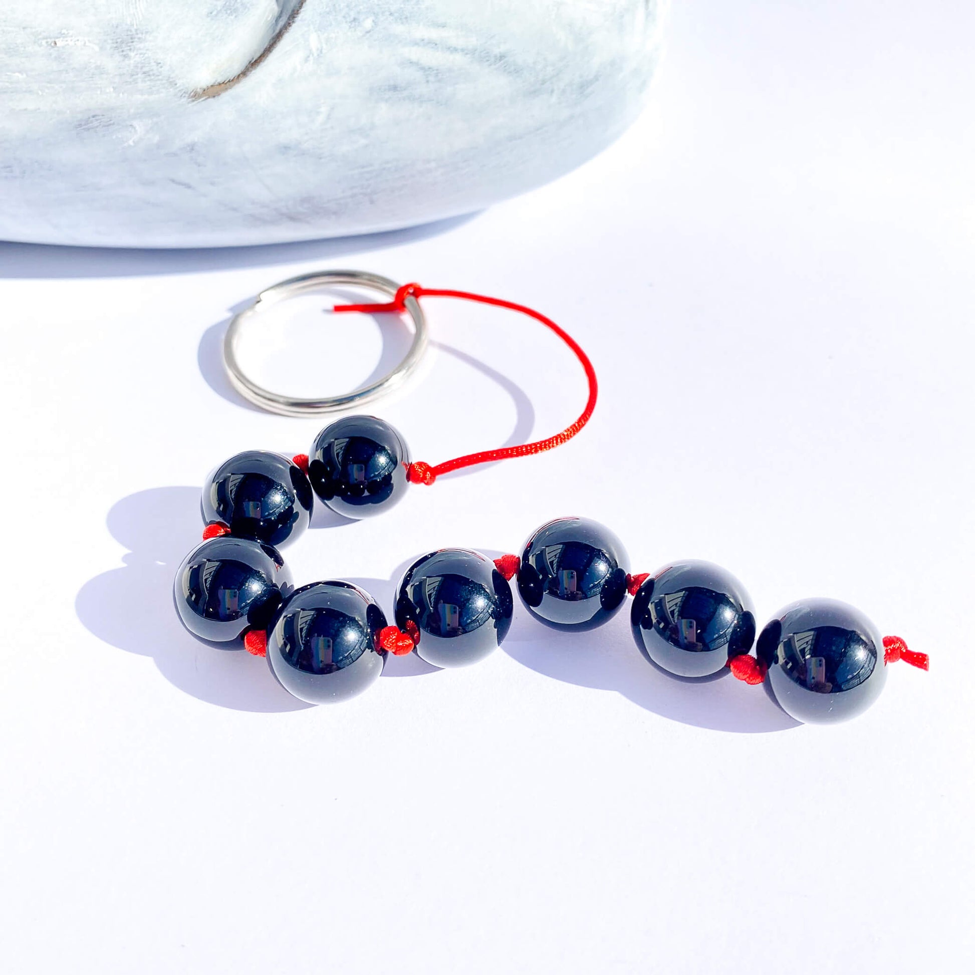 String Anal Beads with Pull Ring | 4Play Essentials